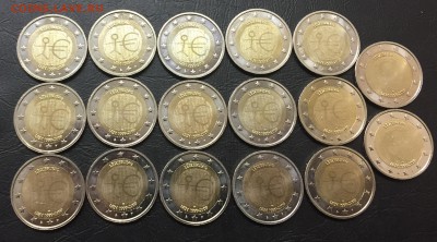 2 Евро Люксембург 2009 10 лет Евро 17 шт. с 200 руб до 19.12 - IMG_3221-13-12-17-08-57.JPG