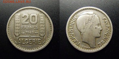 МОНЕТЫ МИРА 12-17 - Франц. Алжир – 20 франков (1949) №1