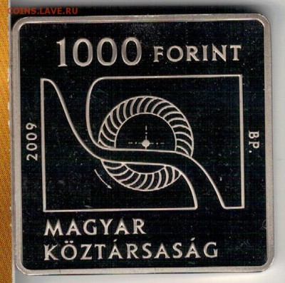 Венгрия 1000 форинтов 2009 Донат Банки 18.12 в 22.00 (Е381) - 4-в1