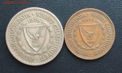 Две монеты Кипра 1963 и 1976 г. на оценку - IMG_20171214_155500
