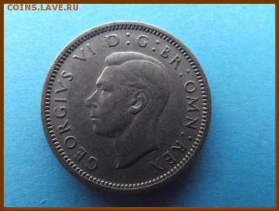 С РУБЛЯ Великобритания 6 пенсов 1951 До 17.12.17 в 22:00 МСК - DSCF7964