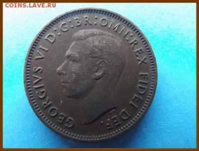 С РУБЛЯ Великобритания фартинг 1950 До 17.12.17 в 22:00 МСК - DSCF7966