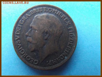 С РУБЛЯ Великобритания фартинг 1915 До 17.12.17 в 22:00 МСК - DSCF7967