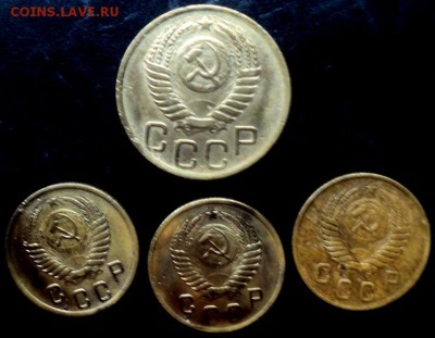 Двух и трехкопеечные 1950 года  ок. 20.12.  23-00 мск - DSC04222.JPG