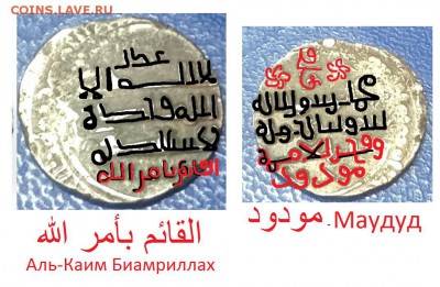 Фулусы Индии и арабский халифат - Дирхам Аль Каим и Маудуд