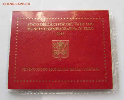 Ватикан 2 евро 2015 Встреча семей в Филадельфии. До18.12. - Ватикан 2015 (1).JPG