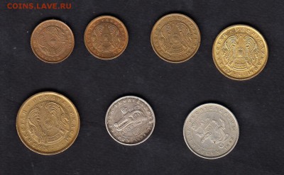 Казахстан 1993 2;5;10;20;50т; 3; 5 тенге - 54а