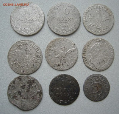 Польша 10 грошей 1840 и еще десяток монет на оценку - P1430715.JPG