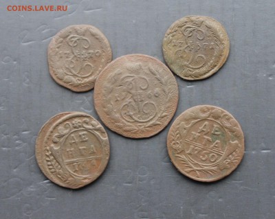 Денга 1748,50,70,71 копейка 1766 (26)  18.12 - IMG_6573.JPG