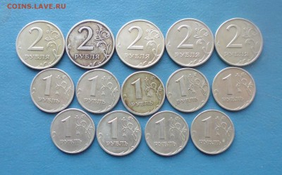 2 рубля 1999г спмд 5шт, и 1р 1999г 9шт до 18.12.в 22.10 мск - IMG_20171216_193842.JPG