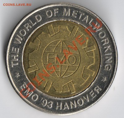 НЕМЕЦКИЙ ЖЕТОН до 27.03.2011г 21-00 - немецкий жетон 001