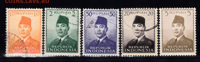 Индонезия 1951-53 5м - 753
