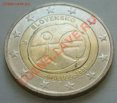 Словакия 2 евро 2009, 10 лет евро, (27.03.11 в 22:00 М) - 2-3.JPG