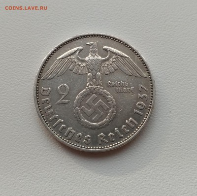 РЕЙХ,2 марки 1937А(свастика)!до 21.12.2017 - фото 16 декабря 032