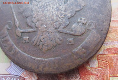 5 копеек 1764г. ММ (Перечекан) до 24.12.17 (22-00 мск) - 1-3.JPG