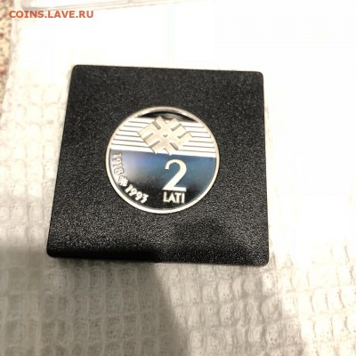 Латвия 75 лет Латвийской республике (proof) до 24.12 - 7DF0B699-5882-4C15-ADE4-A68082D571D9