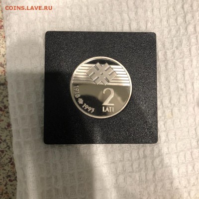 Латвия 75 лет Латвийской республике (proof) до 24.12 - 1F3827AC-B8B5-4A82-80CB-E843FB7D35C7