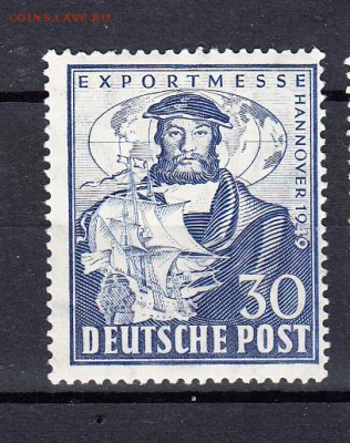 Германия ( американская зона) 1949 1м 30п - 806