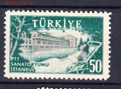 Турция 1956 1м - 814