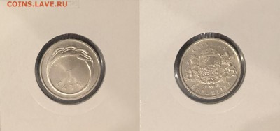 Латвия Кольцо Намейса 2009 UNC до 24.12.17 - Кольцо 2009