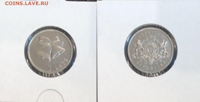 Латвия Колокольчики 2012 UNC до 24.12.17 - Колокольчики 2012