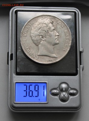 Двойной Талер 1837г. Людвиг I - IMG_0731.JPG