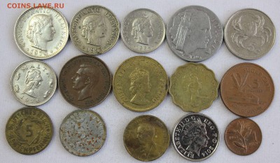 С 1 РУБ. 15 РАЗНЫХ ИНОСТРАННЫХ МОНЕТ  до 24.12. в 22-00 - IMG_0165