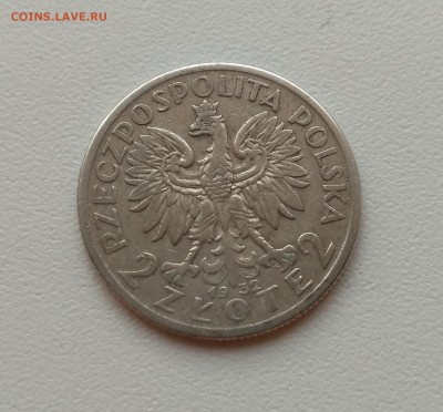 ПОЛЬША,2 злотых 1932г(Королева Ядвига)!до 21.12.2017 - фото 16 декабря 222