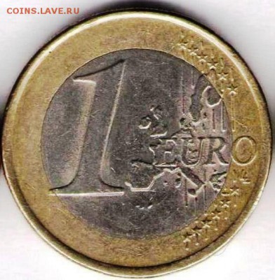Германия. 1 евро 2002F - Германия 1 евро 2002F-2