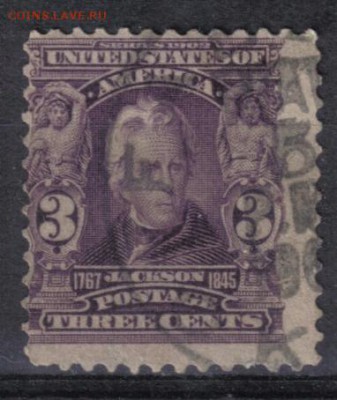 США 1902-03гг 3с до 20.12 22.00мск - США 1902-03гг 3с $3,50