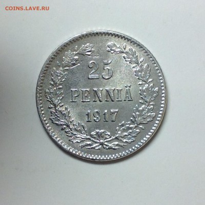 25 пенни 1917г. с короной - 01