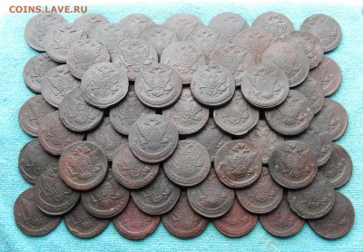 80 пятаков Екатерины 2 - 80em-2