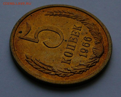 5 копеек 1966 г.,UNC,не наборная, до 23.12 22.00 - 3