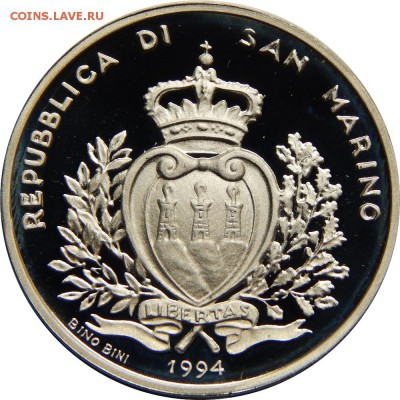 Ag 500 лир Сан Марино. ЧМ-1994 в США. До 25 декабря 23-00 - DSCN3424.JPG