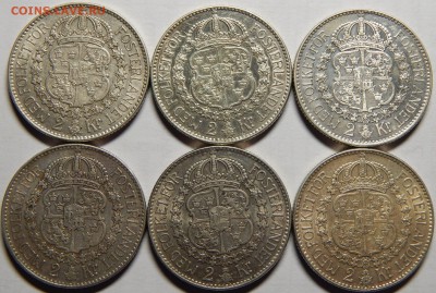 Шведское серебро. 2 кроны 1913,1914,1926,1928,1929,1930 и др - DSCN3403.JPG