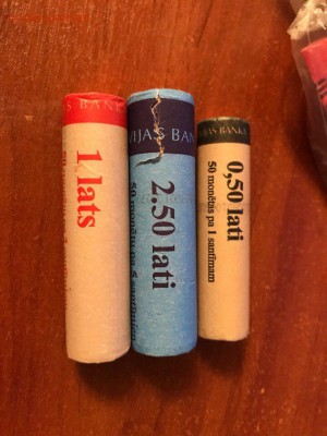 Латвия 1,2,5 сантим 3 РОЛЛА С РУБЛЯ !!! 28.12 - UmMjhK5Xvmg