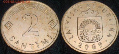 Латвия 1,2,5 сантим 3 РОЛЛА С РУБЛЯ !!! 28.12 - 16