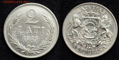Латвия 2 лата 1925г.   25.12.17 в 22-00 - DSC_1690_1