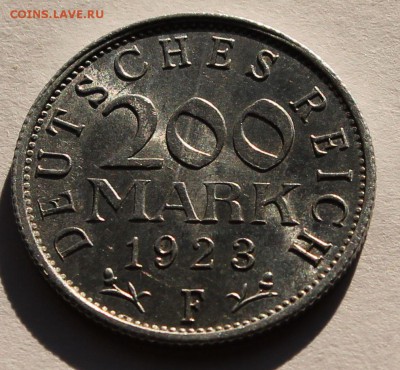 Веймарская республика 200 марок 1923 F - 2