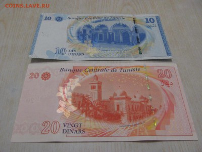 ТУНИС  10 + 20  динар ( 2013 г . 2011 г. ) : хорошие !  на - IMG_0636.JPG