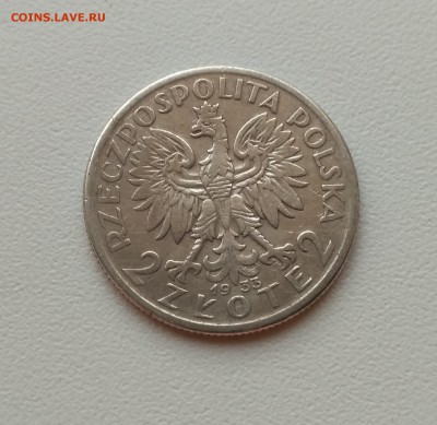 ПОЛЬША,2 злотых 1933г(Королева Ядвига)!до 26.12.2017 - фото 16 декабря 226