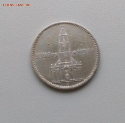 РЕЙХ,2 марки 1934D(Кирха с датой)!до 26.12.2017 - фото 23 декабря 023