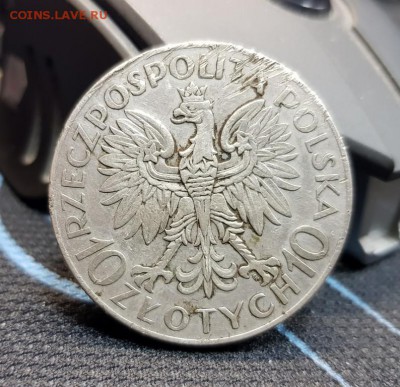 10 злотых 1933 г. Ян Собеский до 27.12. - 20171224_141500