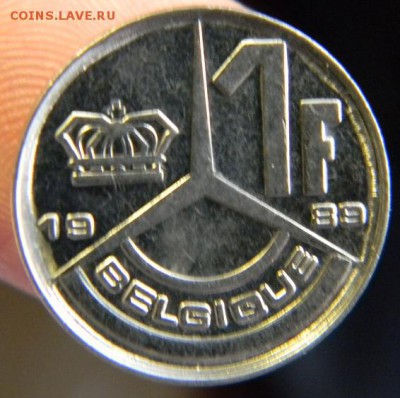 1 франк бельгия 1989 - DSCN2738.JPG