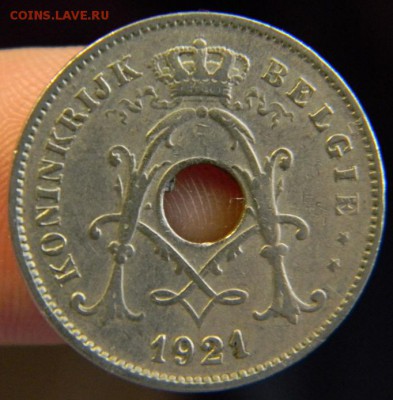 10 сантимов бельгия 1921 - DSCN2769.JPG