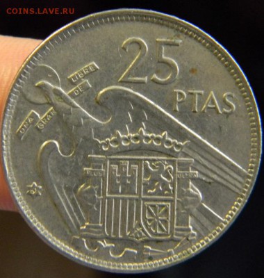 25 песет испания 1957 - DSCN2734.JPG