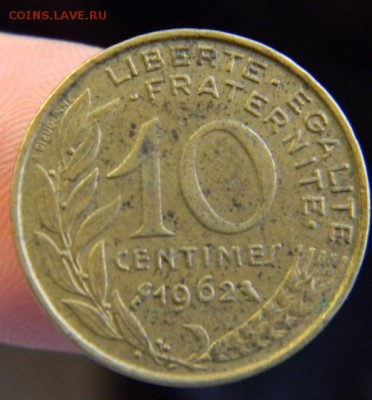 10 сантимов франция 1962 - DSCN2726.JPG