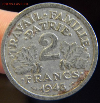 2 франка франция 1943 - DSCN2712.JPG