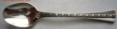 кофейные ложечки серебро 916* проба 6 шт. оценка - P1400402.JPG