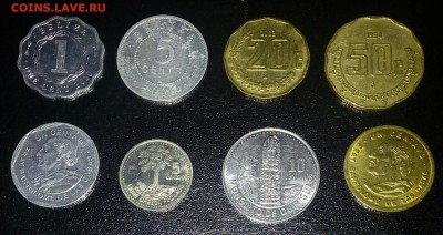 8 монет Белиз Гватемала Мексика до 23:00 мск 30.12.17 - 20171105_200810-1